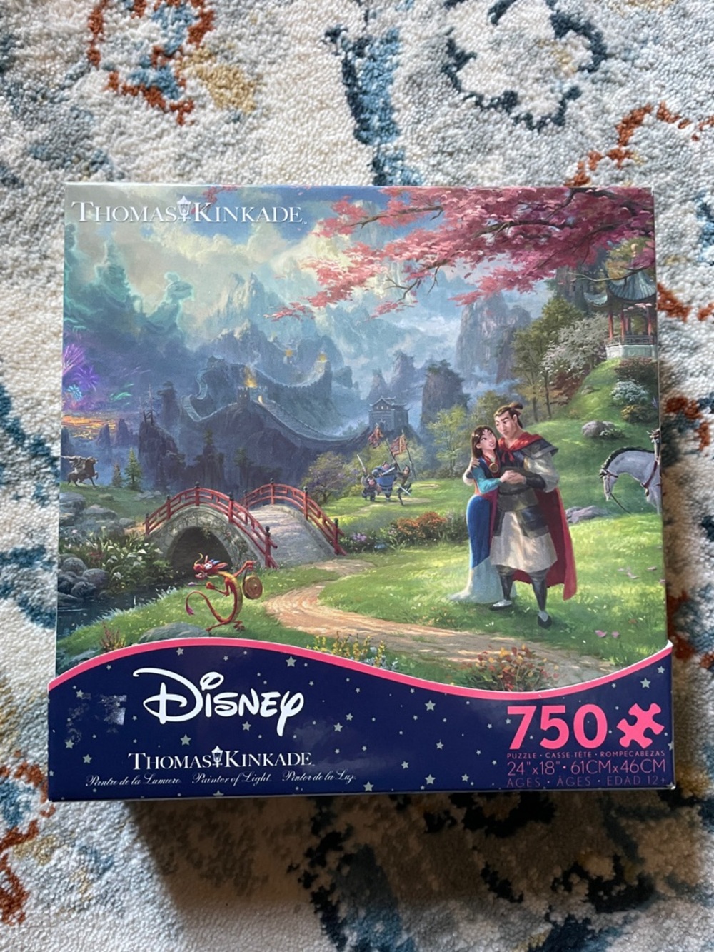 Mulan Disney Thomas Kinkade 750-Piece puzzle